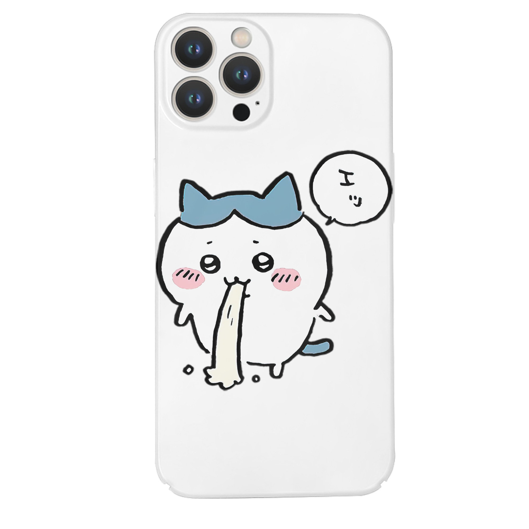 （画像用） ちいかわ ハチワレ Chii-kawa hachiware 【iPhone 14シリーズ対応】ハードケース